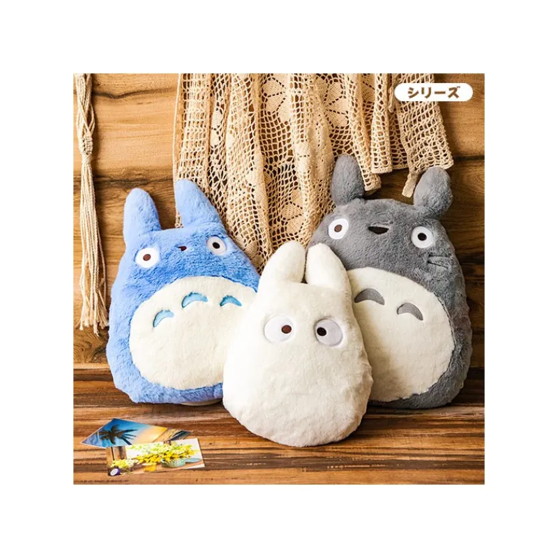 Pillow*Maison Ghibli Nakayoshi Cushion Blue Totoro - My Neighbor Totoro