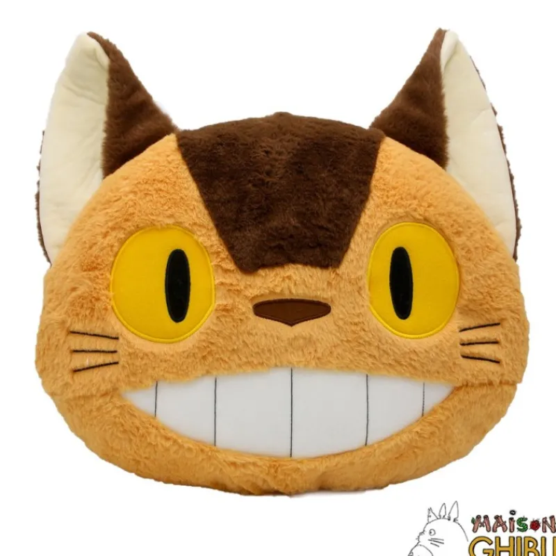 Pillow*Maison Ghibli Nakayoshi Cushion Catbus - My Neighbor Totoro
