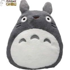 Pillow*Maison Ghibli Nakayoshi Cushion Grey Totoro - My Neighbor Totoro