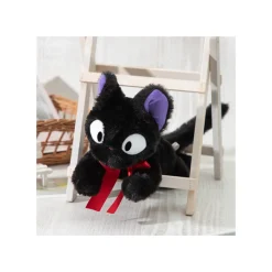 Nakayoshi Plush*Maison Ghibli Nakayoshi Jiji Laying - Kiki'S Delivery Service