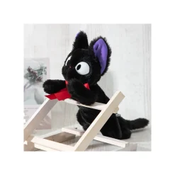Nakayoshi Plush*Maison Ghibli Nakayoshi Jiji Laying - Kiki'S Delivery Service