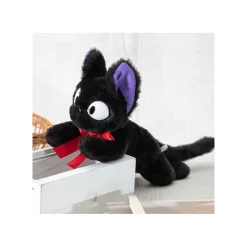 Nakayoshi Plush*Maison Ghibli Nakayoshi Jiji Laying - Kiki'S Delivery Service