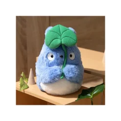 Nakayoshi Plush*Maison Ghibli Nakayoshi Plush Medium Totoro with leaf - My Neighbor Totoro