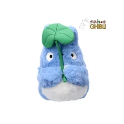 Nakayoshi Plush*Maison Ghibli Nakayoshi Plush Medium Totoro with leaf - My Neighbor Totoro