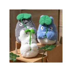 Nakayoshi Plush*Maison Ghibli Nakayoshi Plush Small Totoro with leaf - My Neighbor Totoro