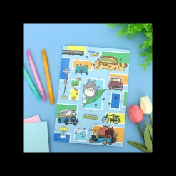 Notebooks And Notepads*Maison Ghibli Notebook Vehicles 18,2×25,7 cm - My Neighbor Totoro