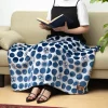 Household Linen*Maison Ghibli Opalised blanket Soot Sprite silhouette 70x100 cm - My Neighbor Totor