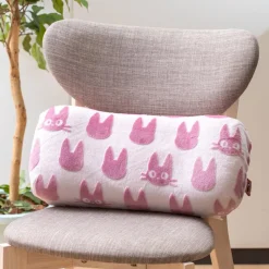 Furniture*Maison Ghibli Opalised block cushion Jiji silhouette - Kiki's Delivery Service