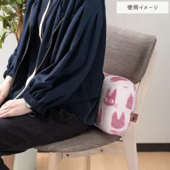 Furniture*Maison Ghibli Opalised block cushion Jiji silhouette  - Kiki's Delivery Service