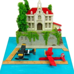 Arts And Crafts*Maison Ghibli Paper Craft Adriano & seaplane fighter - Porco Rosso