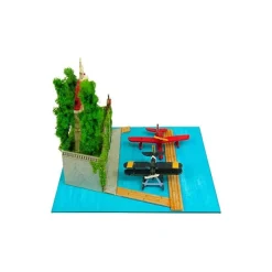 Arts And Crafts*Maison Ghibli Paper Craft Adriano & seaplane fighter - Porco Rosso