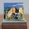 Arts And Crafts*Maison Ghibli Paper Craft Ashitaka et Yakul - Princess Mononoke