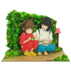 Arts And Crafts*Maison Ghibli Paper Craft Chihiro & Haku - Spirited Away