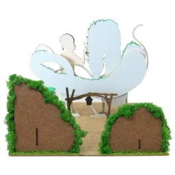 Arts And Crafts*Maison Ghibli Paper Craft Haku dragon & Chihiro - Spirited Away