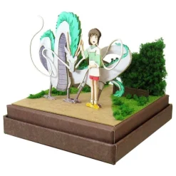 Arts And Crafts*Maison Ghibli Paper Craft Haku dragon & Chihiro - Spirited Away