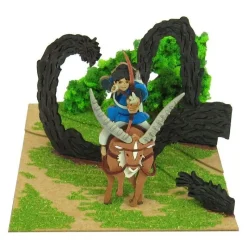 Arts And Crafts*Maison Ghibli Paper Craft Howl's Ashitaka in the forest - Princess Mononoke
