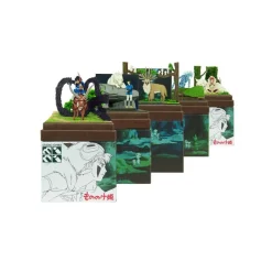 Arts And Crafts*Maison Ghibli Paper Craft Howl's Ashitaka in the forest - Princess Mononoke