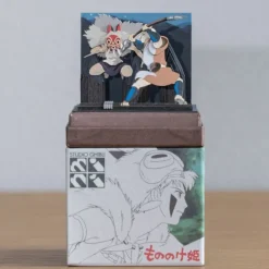 Arts And Crafts*Maison Ghibli Paper Craft San fighting - Princess Mononoke