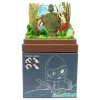 Arts And Crafts*Maison Ghibli Paper Craft Sheeta & Pazu with Robot Soldier - Castle in the Sky