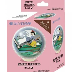 Arts And Crafts*Maison Ghibli Paper theater ball Kiki on her broom -Kiki’s Delivery Service