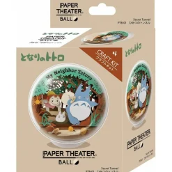 Arts And Crafts*Maison Ghibli Paper theater ball Secret Tunnel - My Neighbor Totoro