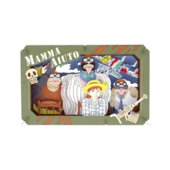 Arts And Crafts*Maison Ghibli Paper Theater Grimaces - Porco Rosso
