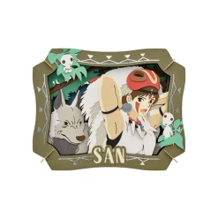 Arts And Crafts*Maison Ghibli Paper Theater San - Princess Mononoke