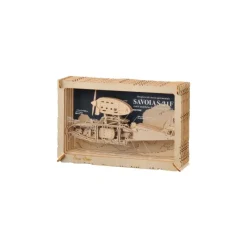 Arts And Crafts*Maison Ghibli Paper Theater Wood Style Savoia - Porco Rosso
