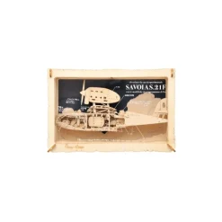 Arts And Crafts*Maison Ghibli Paper Theater Wood Style Savoia - Porco Rosso