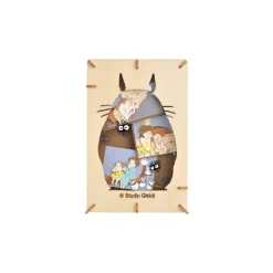 Arts And Crafts*Maison Ghibli Paper Theater Wood Style Silhouette Big Totoro - My Neighbor Totoro