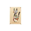 Arts And Crafts*Maison Ghibli Paper Theater Wood Style Silhouette Jiji - Kiki’s Delivery Service