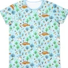 Outfits*Maison Ghibli PATTERNED T-SHIRTS TOTORO FOREST LIGHT BLUE S(LADIES) - MY NEIGHBOR TOTORO
