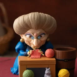 Jewellery Boxes*Maison Ghibli Pencil holder figurine Yubaba knitting - Spirited Away