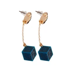 Jewellery*Maison Ghibli Pierced earrings Accessory series Volucite crystal & Keystone - Castl
