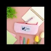 Storage*Maison Ghibli Pink Checkered Pencil case - Kiki's Delivery Service