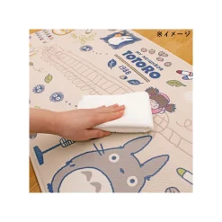 Carpet*Maison Ghibli PLASTIC LONG PLAY MAT TOTORO, DRAWING 45X120CM(BEIGE)- MY NEIGHBOR TO