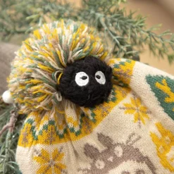 Outfits*Maison Ghibli Pom pom beanie Totoro & Soot Sprites - My Neighbor Totoro
