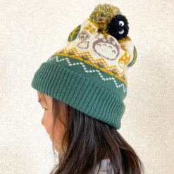 Outfits*Maison Ghibli Pom pom beanie Totoro & Soot Sprites - My Neighbor Totoro