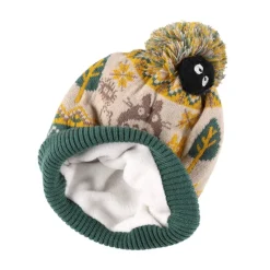 Outfits*Maison Ghibli Pom pom beanie Totoro & Soot Sprites - My Neighbor Totoro