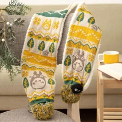 Outfits*Maison Ghibli Pom pom Scarf Totoro & Soot Sprites - My Neighbor Totoro