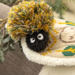 Outfits*Maison Ghibli Pom pom Scarf Totoro & Soot Sprites - My Neighbor Totoro