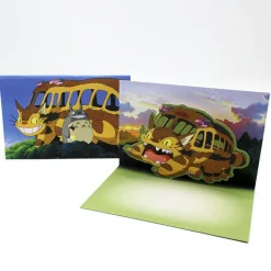 Postcards And Letter Papers*Maison Ghibli Pop-Up Notecards Set - My Neighbor Totoro