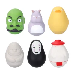 Figurines*Maison Ghibli Pose Collection Assort. of 6 Roly-poly figurines - Spirited Away