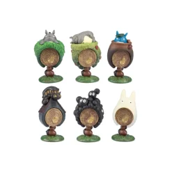 Figurines*Maison Ghibli Pose Collection Totoro Assortment of 6 Rings - My Neighbor Totoro