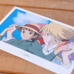 Postcards And Letter Papers*Maison Ghibli Postcard Howl & Sophie - Howl's Moving Castle