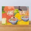 Postcards And Letter Papers*Maison Ghibli Postcard  Ponyo & Sosuke ramen - Ponyo on the Cliff