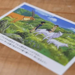 Postcards And Letter Papers*Maison Ghibli Postcard San & Ashitaka - Princess Mononoke