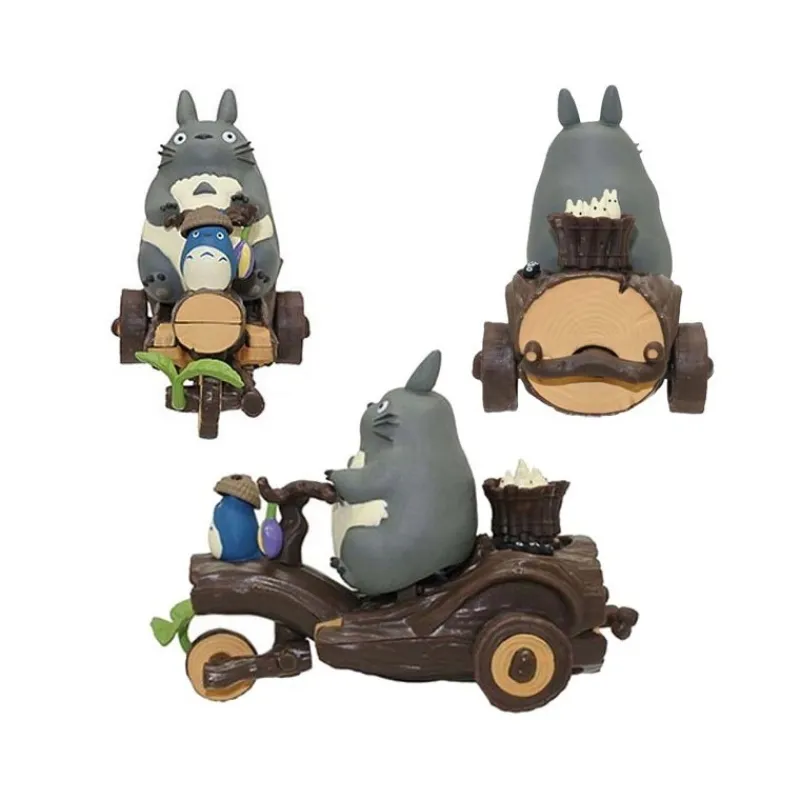 Toys*Maison Ghibli Pull Back Figure Totoro Tricycle - My Neighbor Totoro