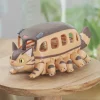 Toys*Maison Ghibli Pull Back Figurine Catbus with Tororo inside - My Neighbor Totoro