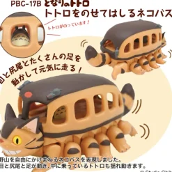 Toys*Maison Ghibli Pull Back Figurine Catbus with Tororo inside - My Neighbor Totoro
